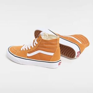 Vans Sk8-Hi Orange High-Top Sneakers